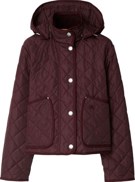 burberry cropped quilted jacket|Burberry quilted jacket outlet.